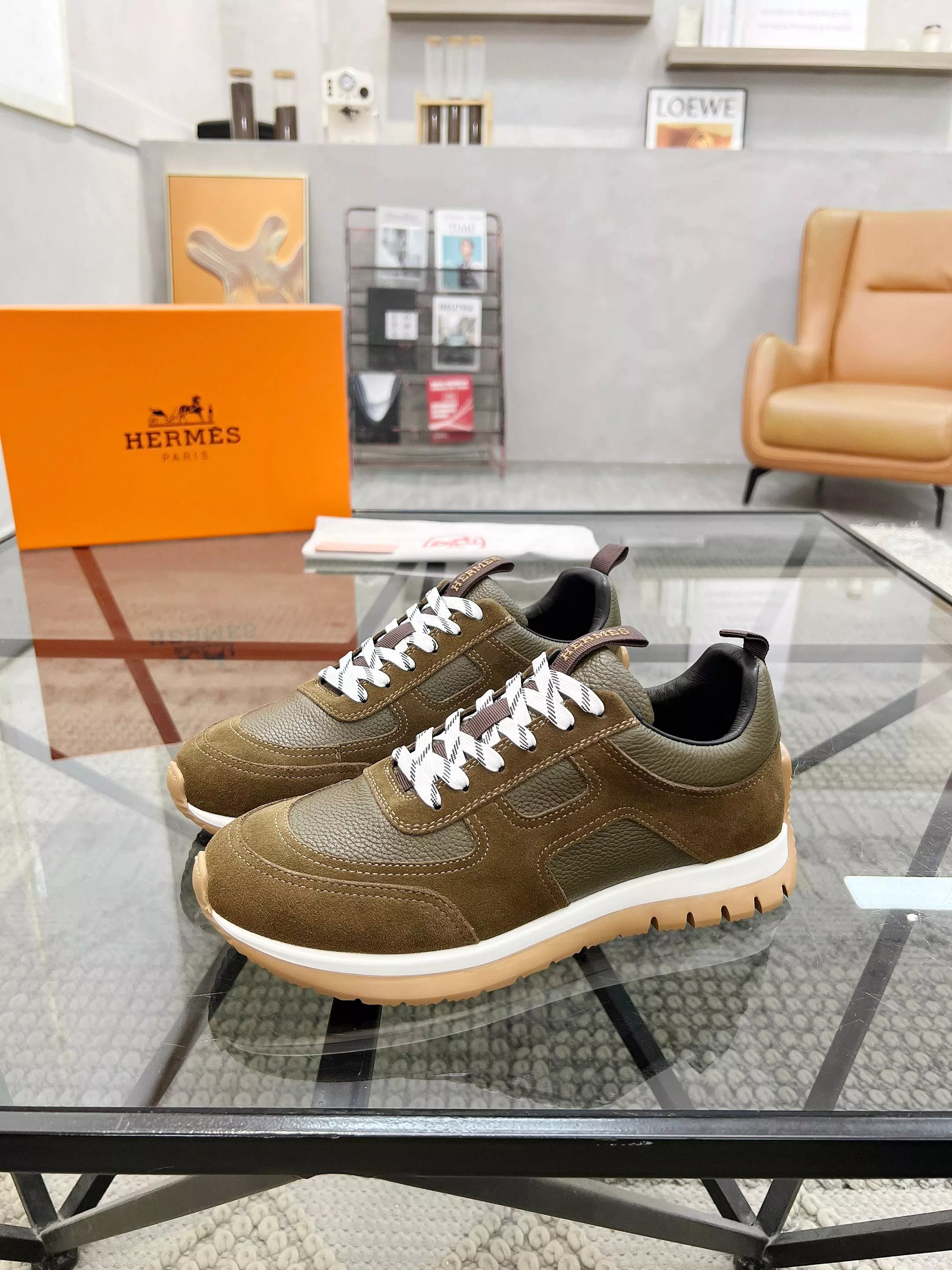 Popular 6090 Hermes Casual Shoes For Men