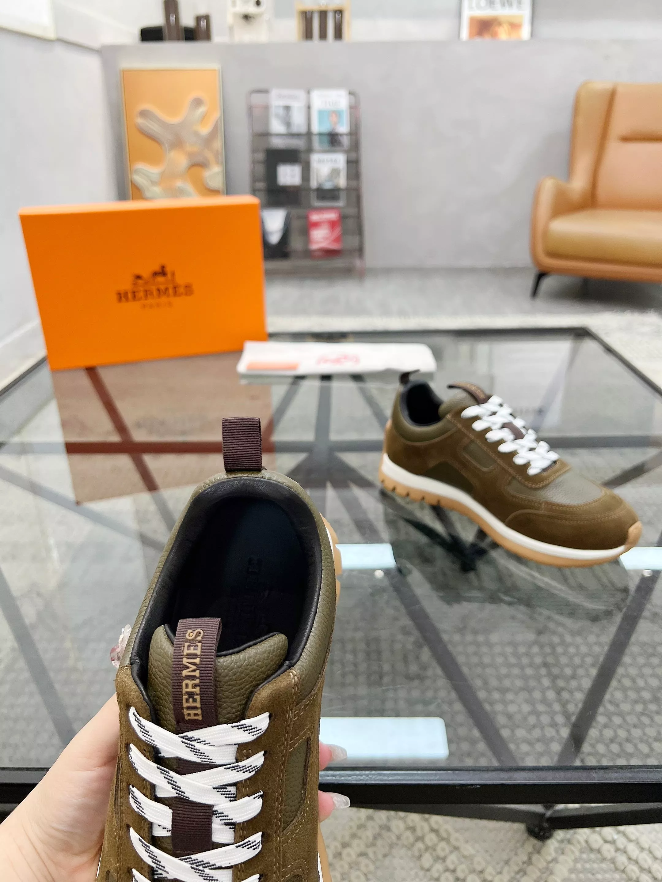 Popular 6090 Hermes Casual Shoes For Men