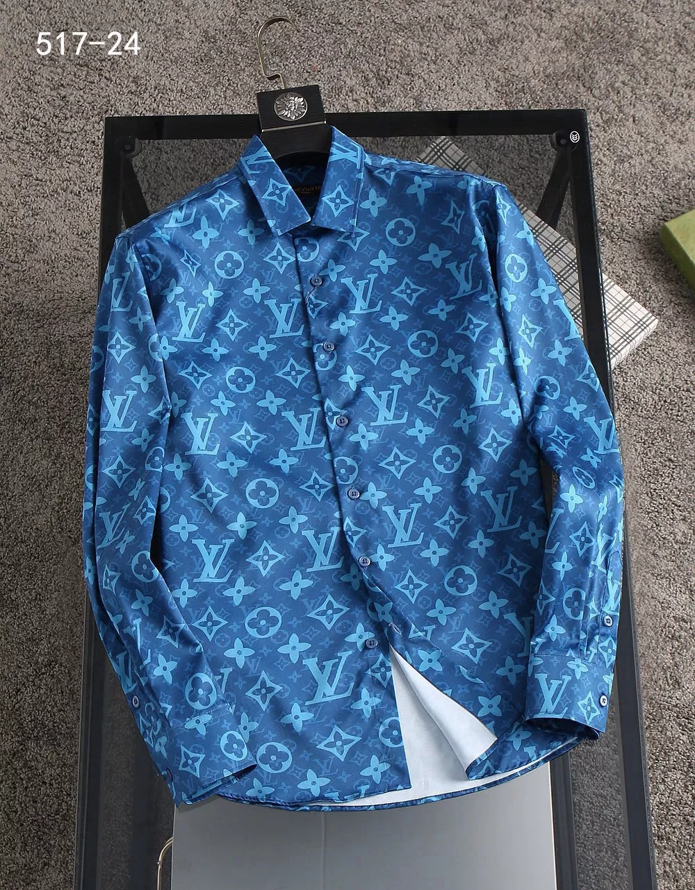 Popular 6193 Louis Vuitton LV Shirts Long Sleeved For Men