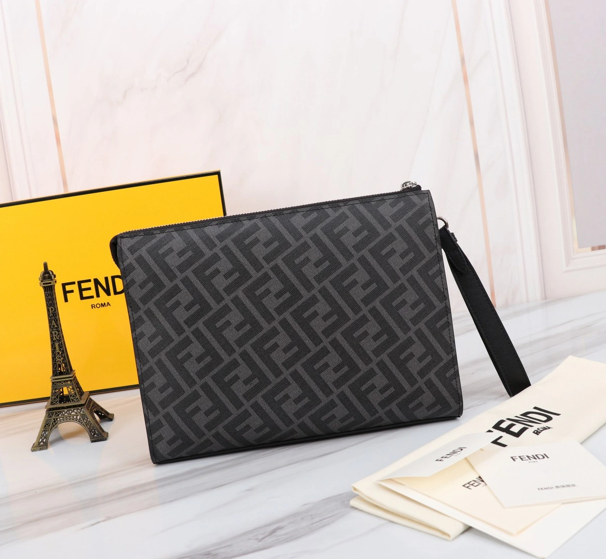 Popular 6565 Fendi AAA Man Wallets