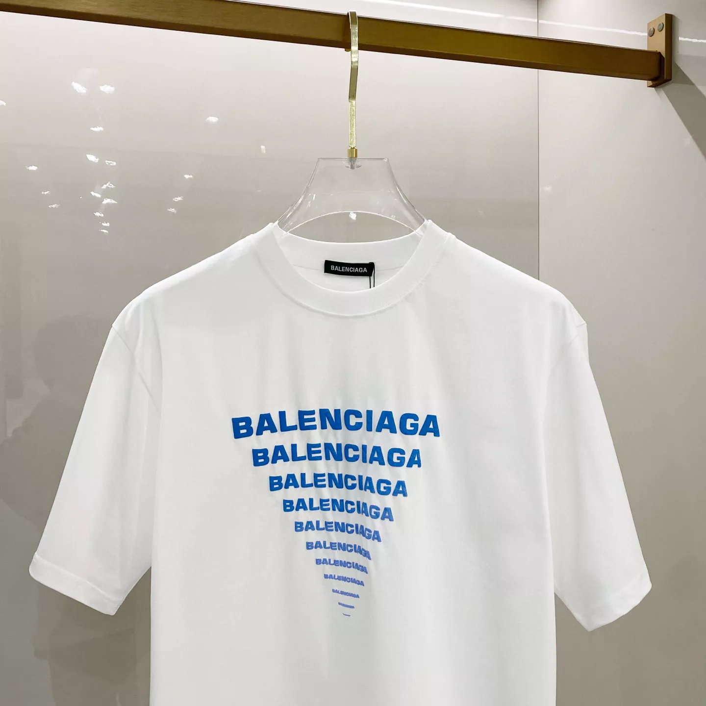 Popular 6644 Balenciaga T-Shirts Short Sleeved For Unisex
