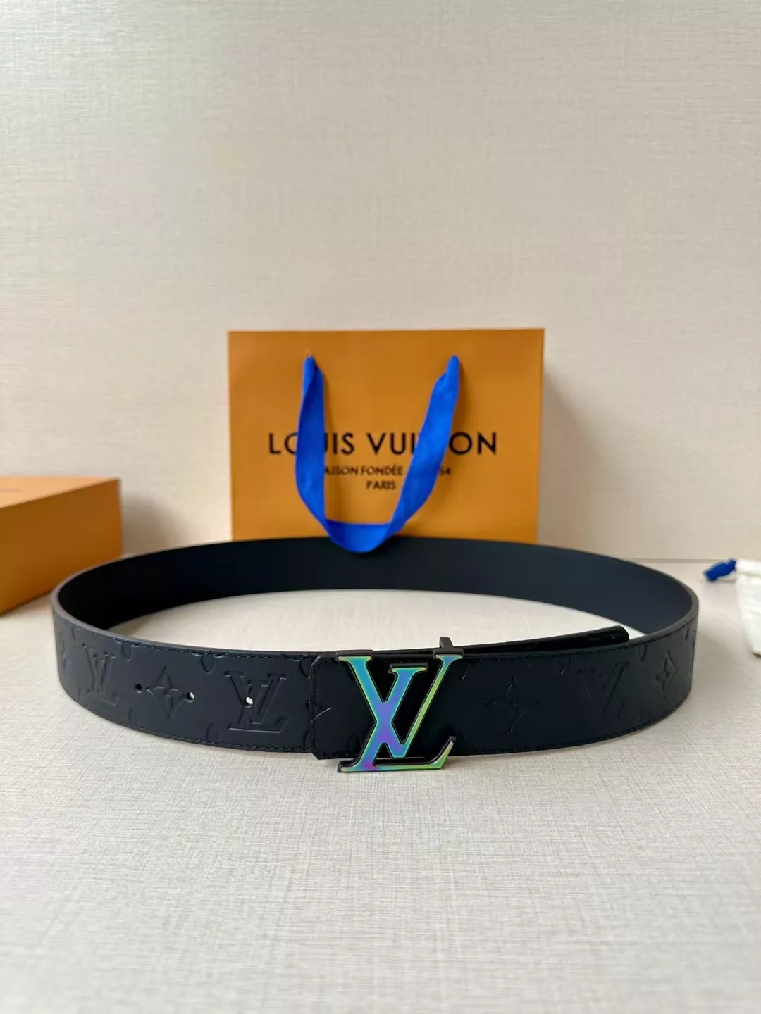 Popular 6702 Louis Vuitton AAA Quality Belts In 4.0cm For Men