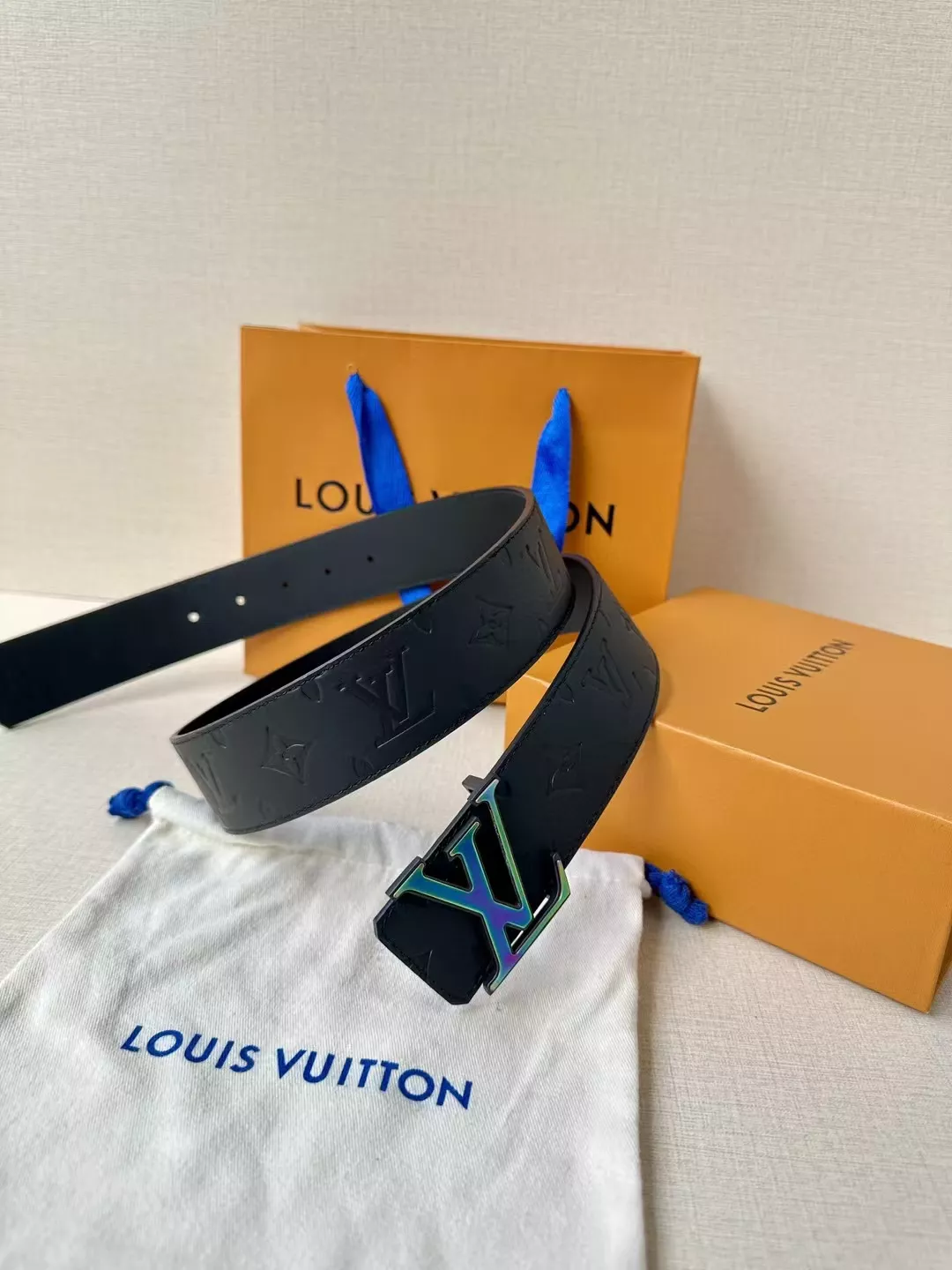 Popular 6702 Louis Vuitton AAA Quality Belts In 4.0cm For Men
