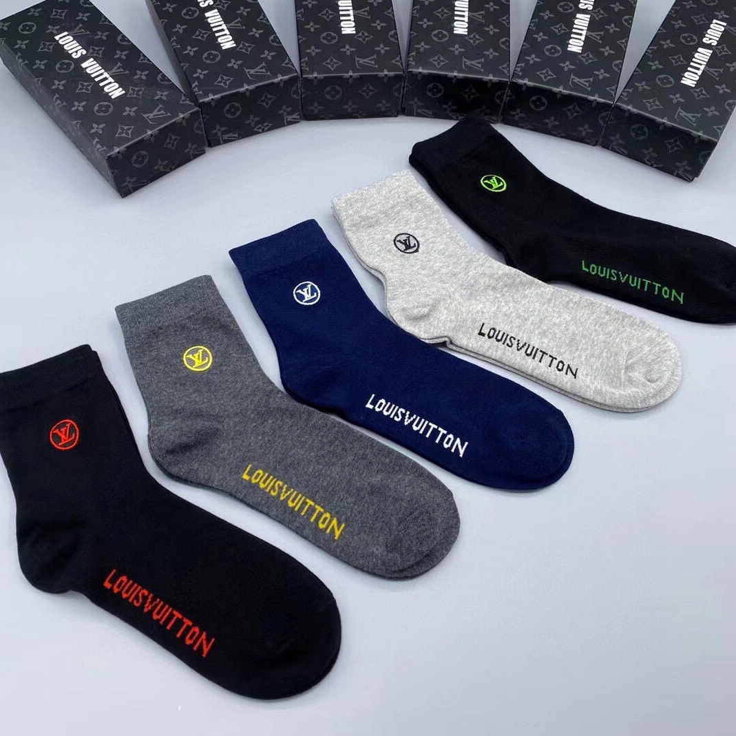 Popular 6708 Louis Vuitton LV Socks