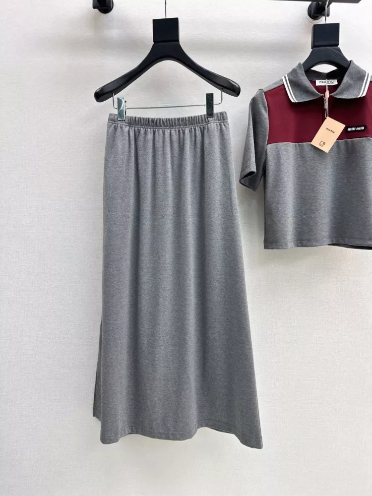 Popular 6712 MIU MIU Tracksuits Short Sleeved For Women