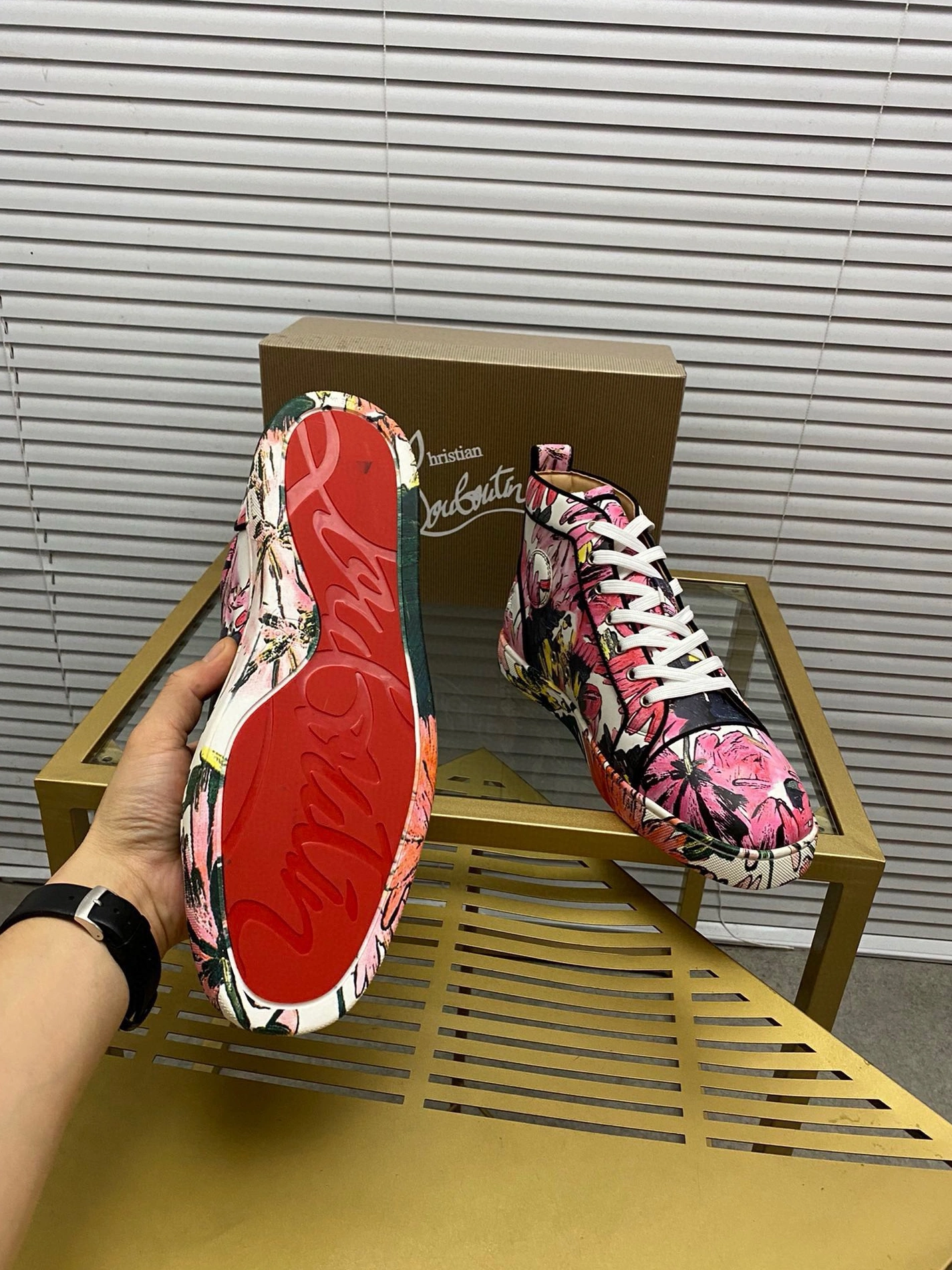 Popular 6989 Christian Louboutin High Top Shoes For Women