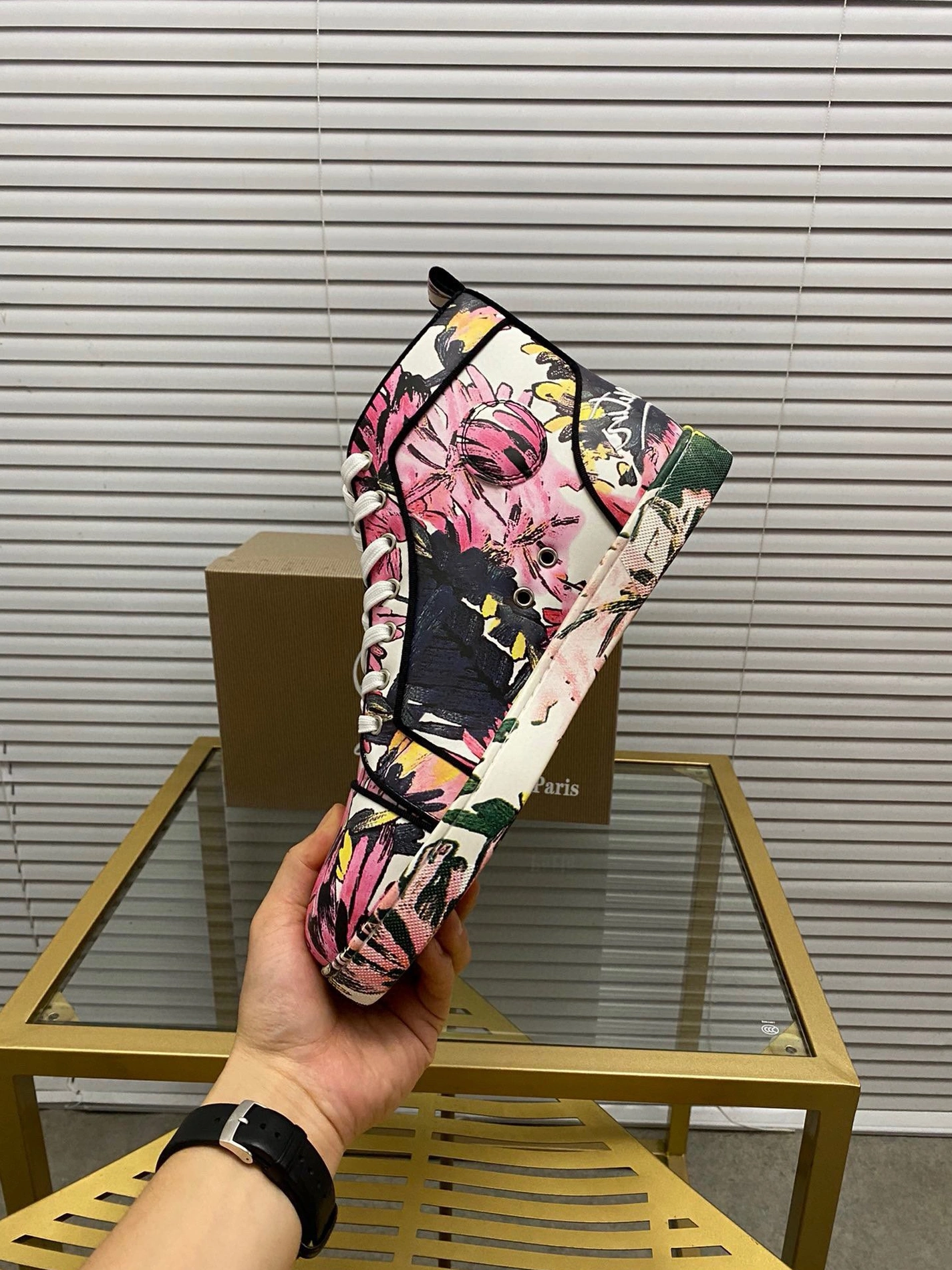 Popular 6989 Christian Louboutin High Top Shoes For Women