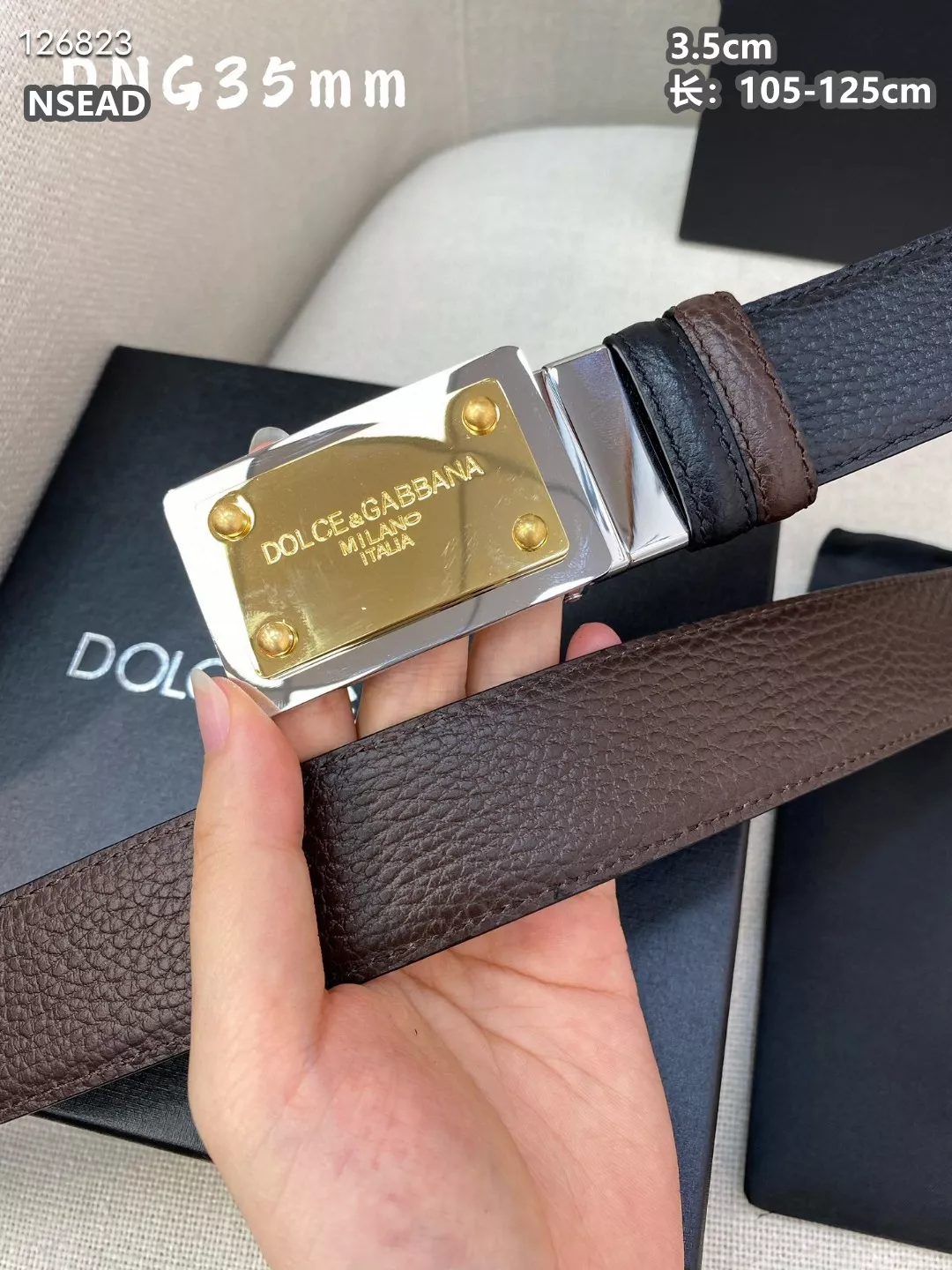 Popular 7018 Dolce & Gabbana D&G AAA Quality Belts For Men