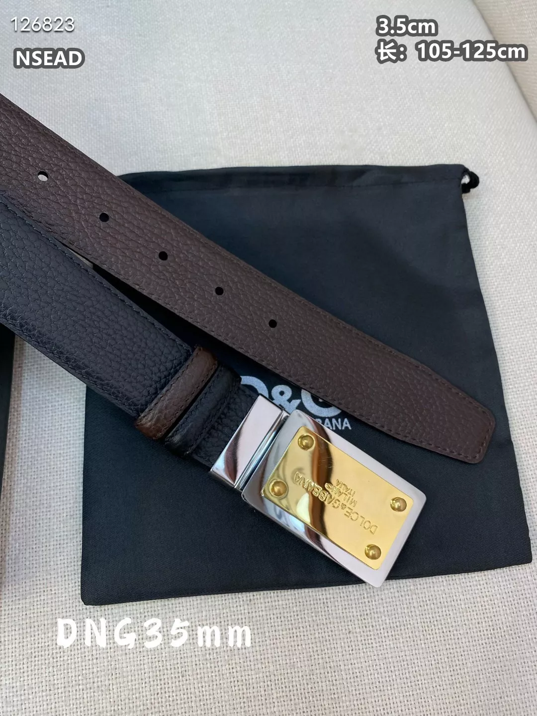 Popular 7018 Dolce & Gabbana D&G AAA Quality Belts For Men