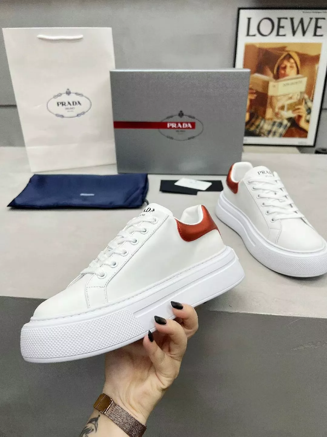 Popular 7155 Prada Casual Shoes For Men