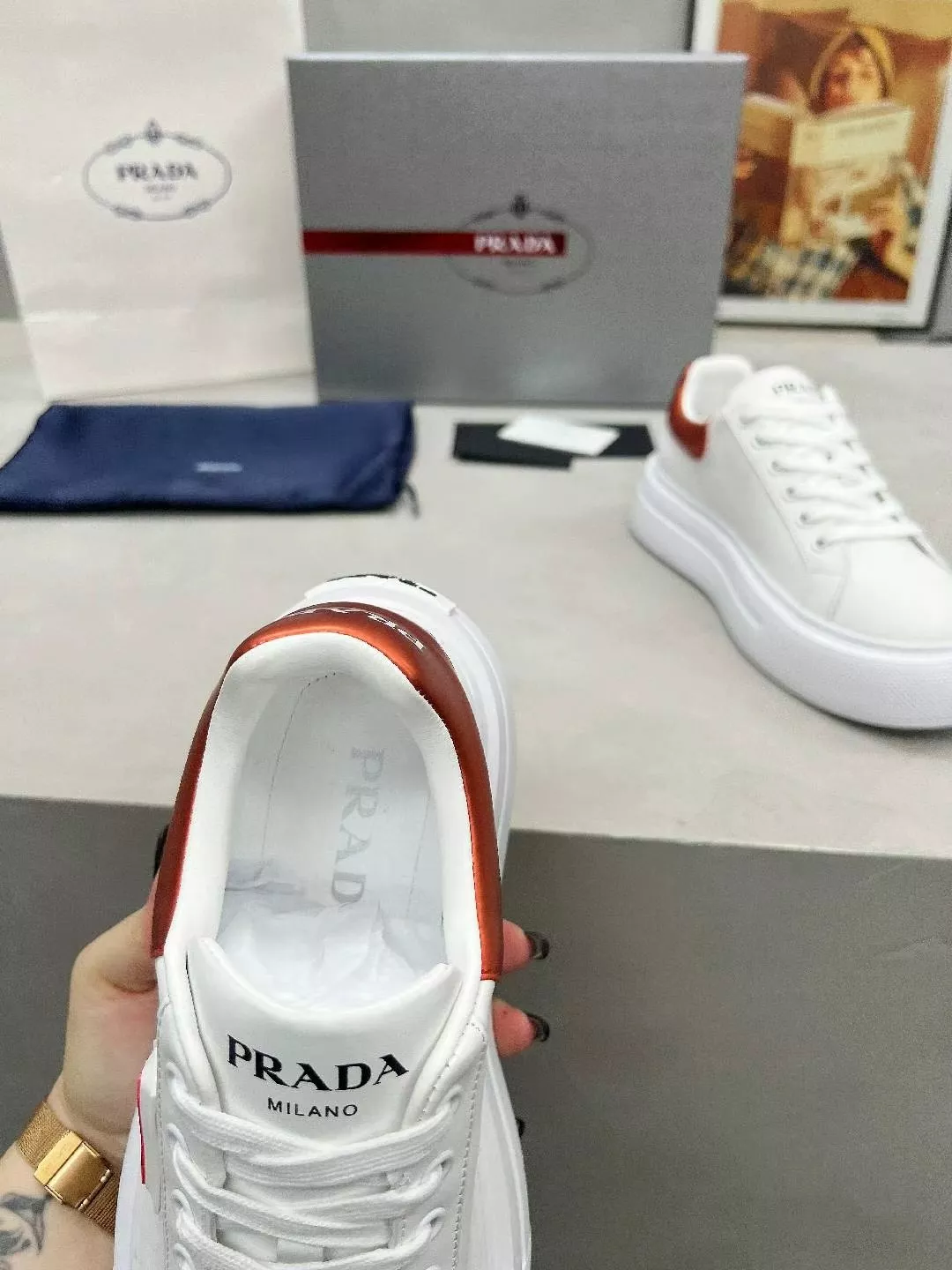 Popular 7155 Prada Casual Shoes For Men