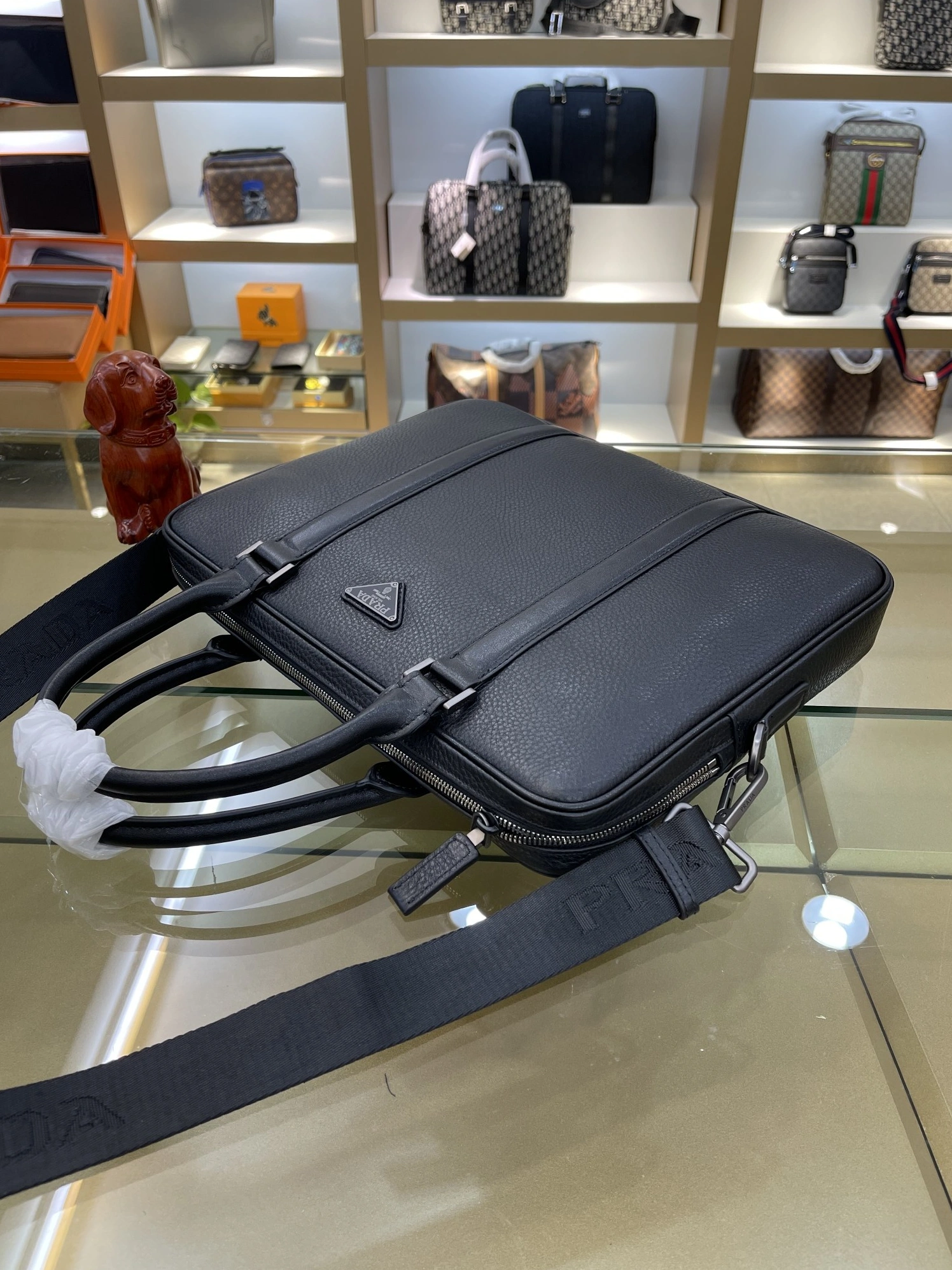 Popular 7215 Prada AAA Man Handbags