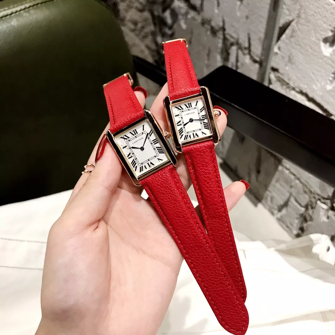 Popular 7590 Cartier Watches In Rose Gold