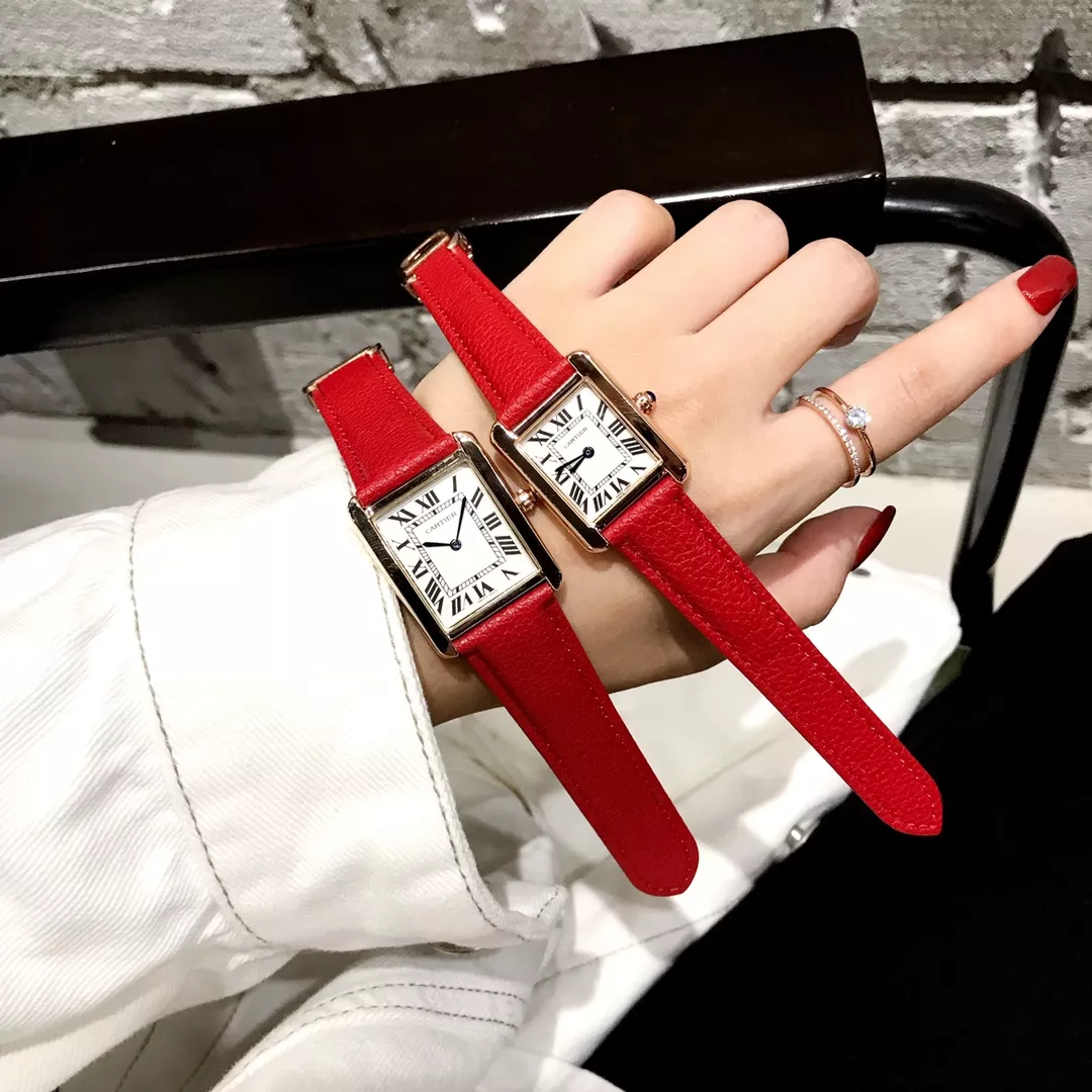 Popular 7590 Cartier Watches In Rose Gold