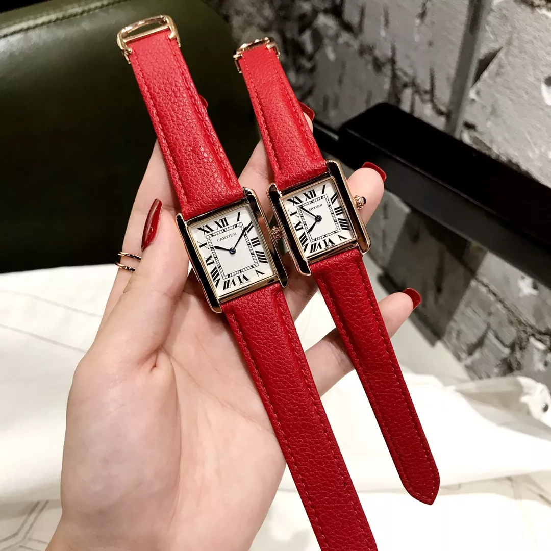 Popular 7590 Cartier Watches In Rose Gold