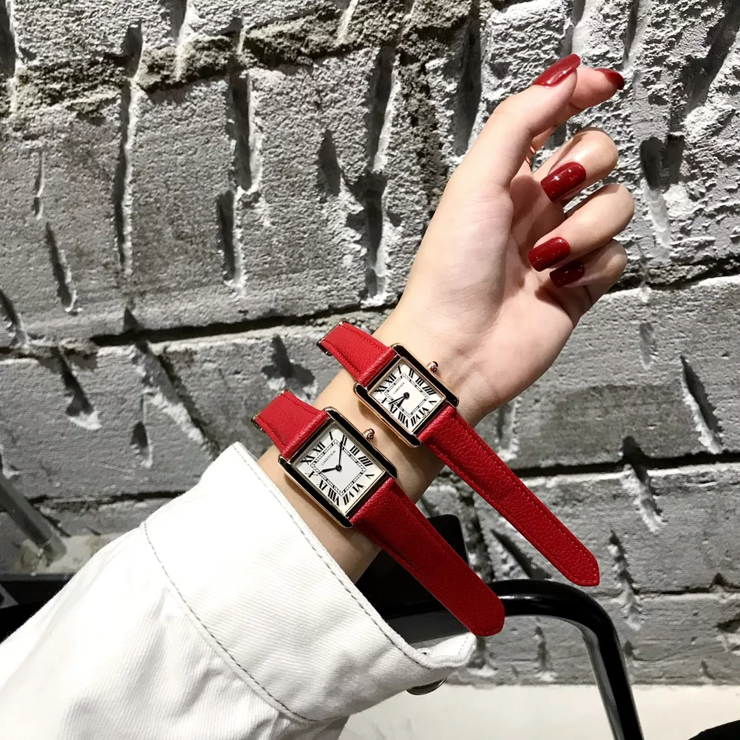 Popular 7590 Cartier Watches In Rose Gold