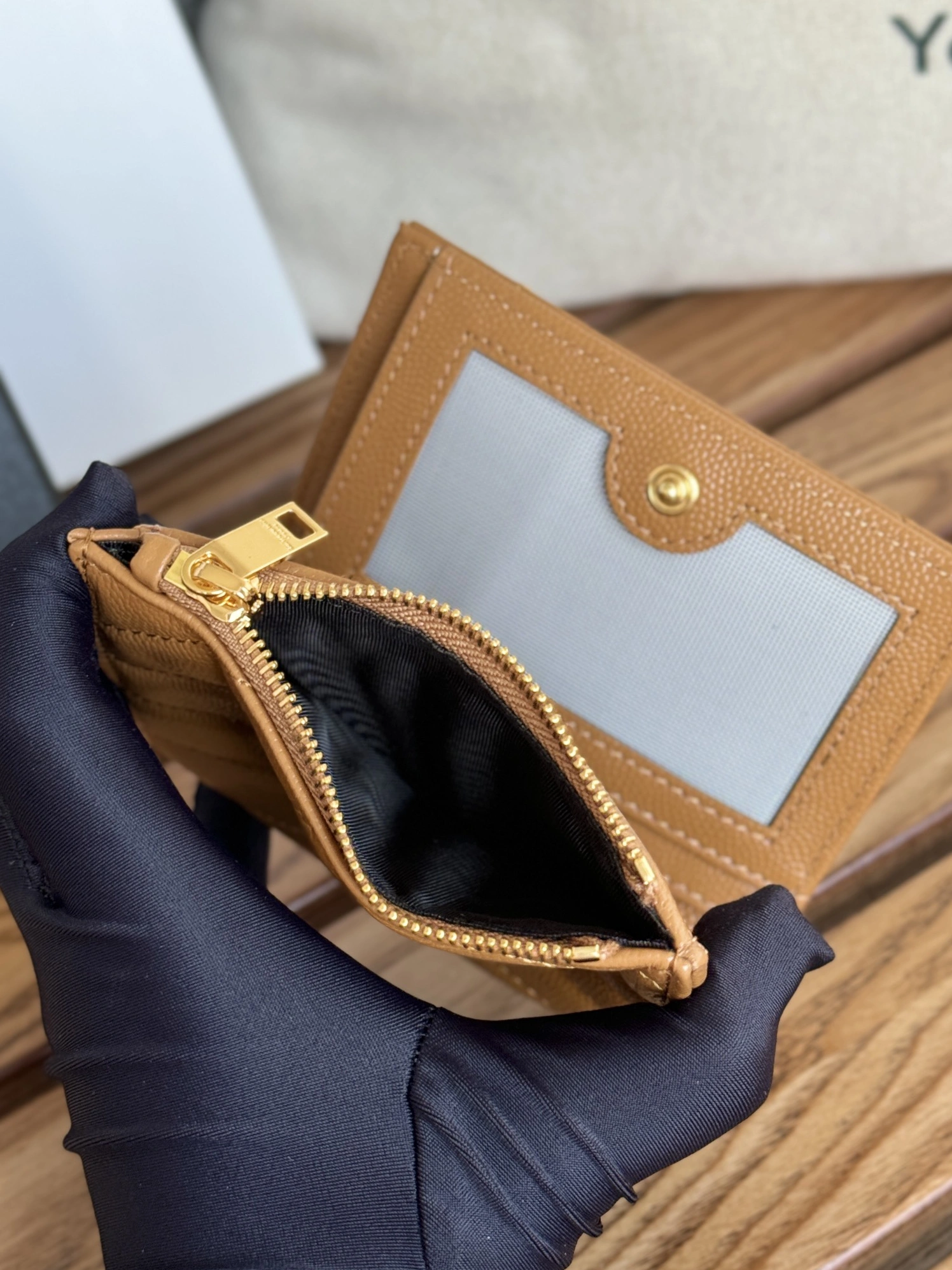 Popular 7666 Yves Saint Laurent AAA Quality Wallets