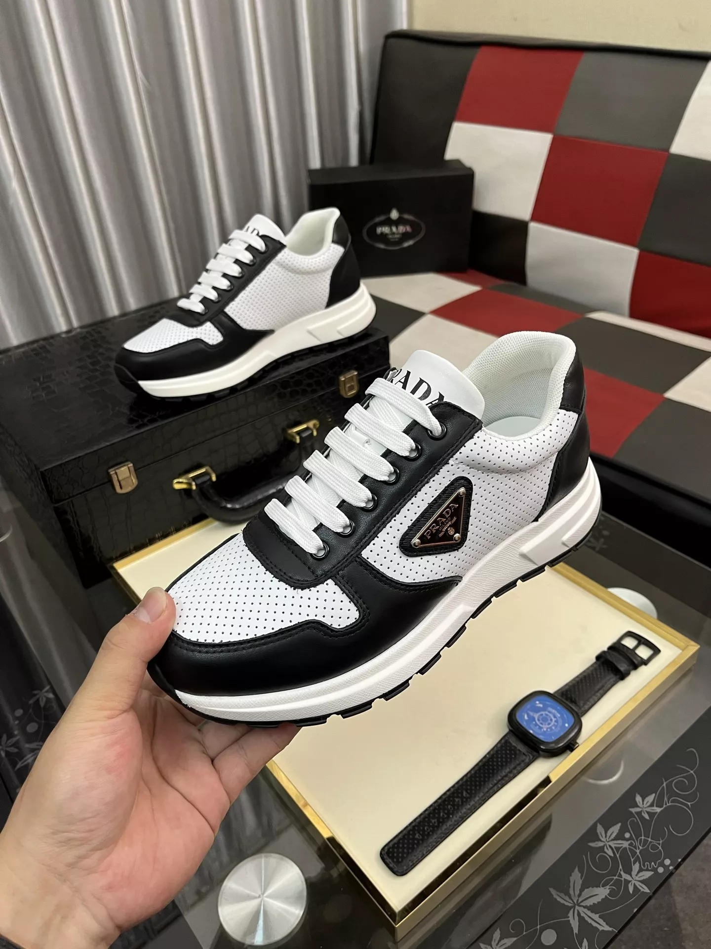 Popular 7669 Prada Casual Shoes For Men