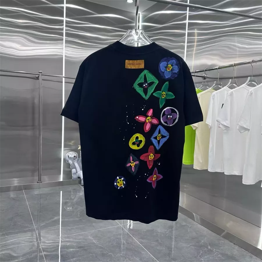 Popular 7747 Louis Vuitton LV T-Shirts Short Sleeved For Unisex
