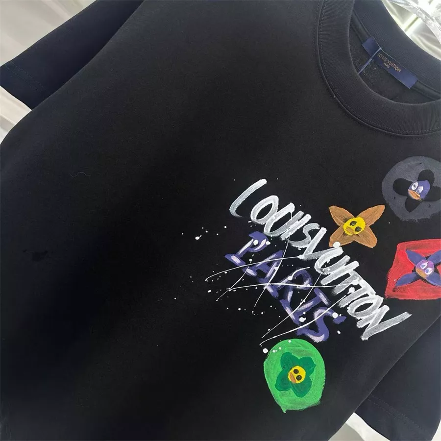 Popular 7747 Louis Vuitton LV T-Shirts Short Sleeved For Unisex