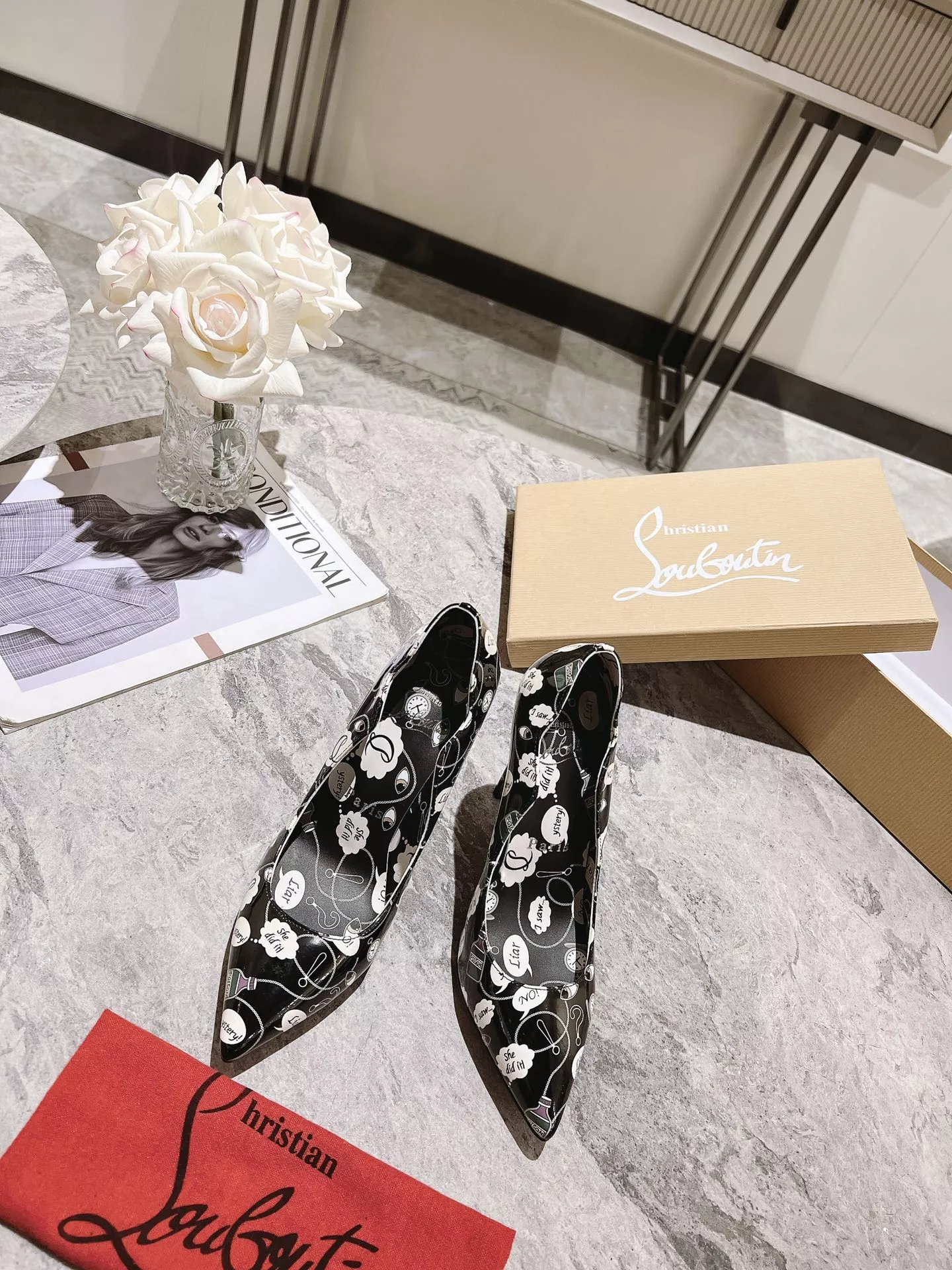 Popular 7782 Christian Louboutin High-heeled shoes For Women
