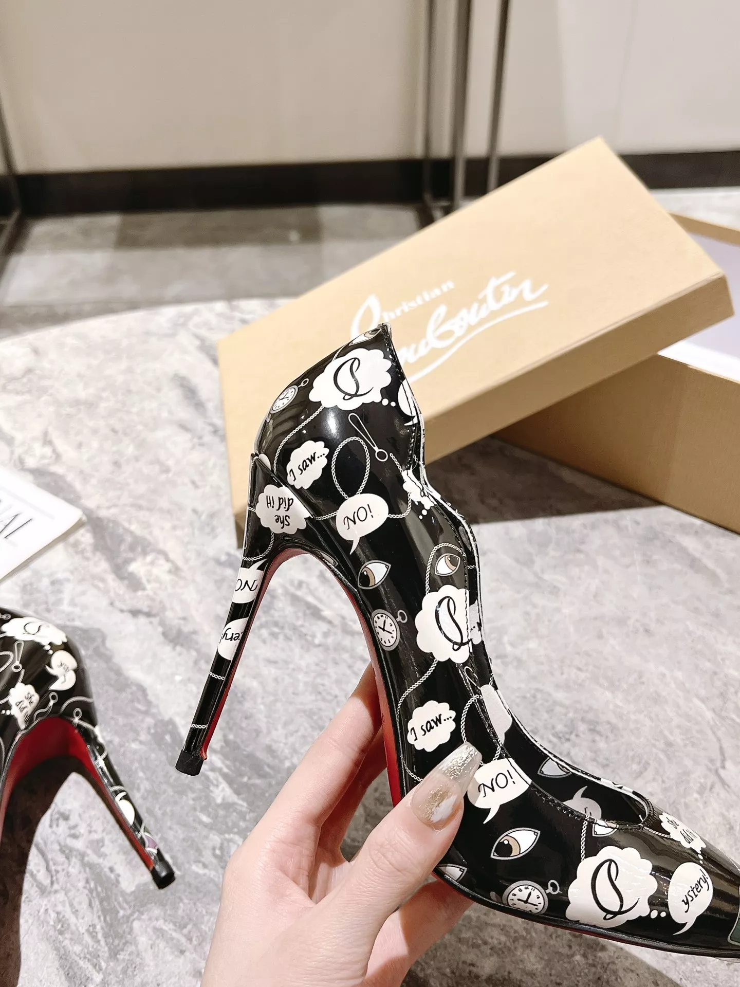 Popular 7782 Christian Louboutin High-heeled shoes For Women