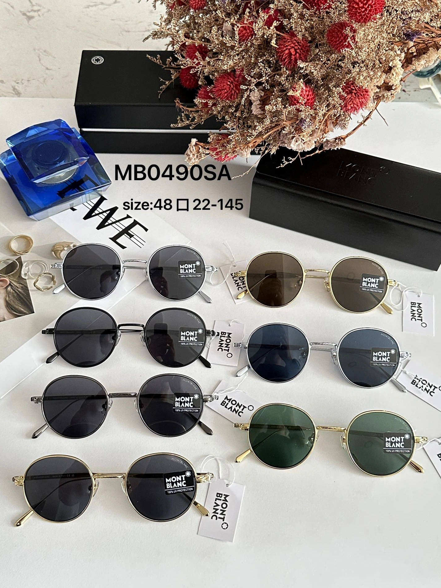 Popular 8002 Montblanc AAA Quality Sunglasses