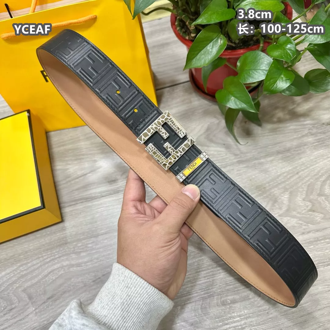 Popular 8189 Fendi AAA Quality Belts For Men