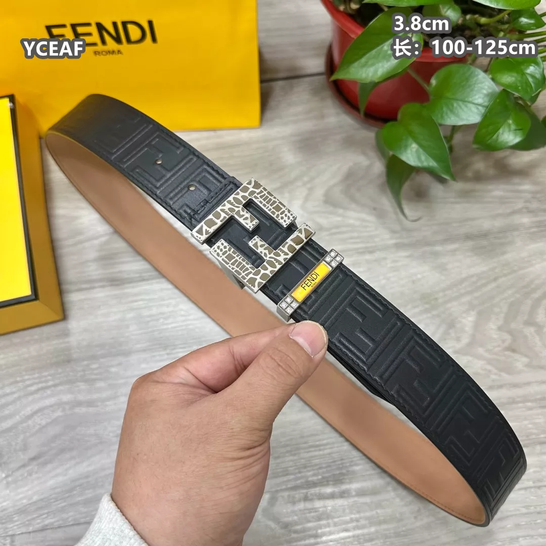 Popular 8189 Fendi AAA Quality Belts For Men