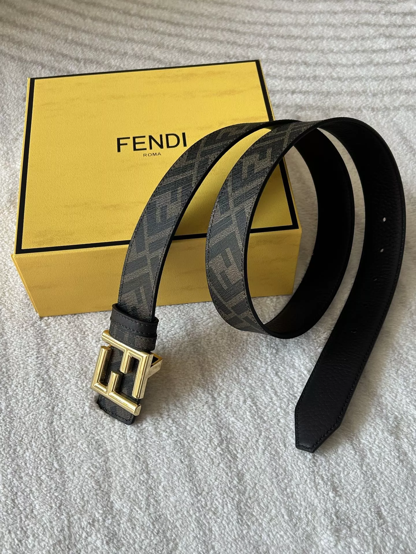 Popular 821 Fendi AAA Quality Belts In 3.5cm For Men