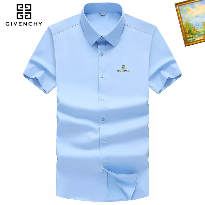 Popular 8371 Givenchy Shirts Short Sleeved For Men