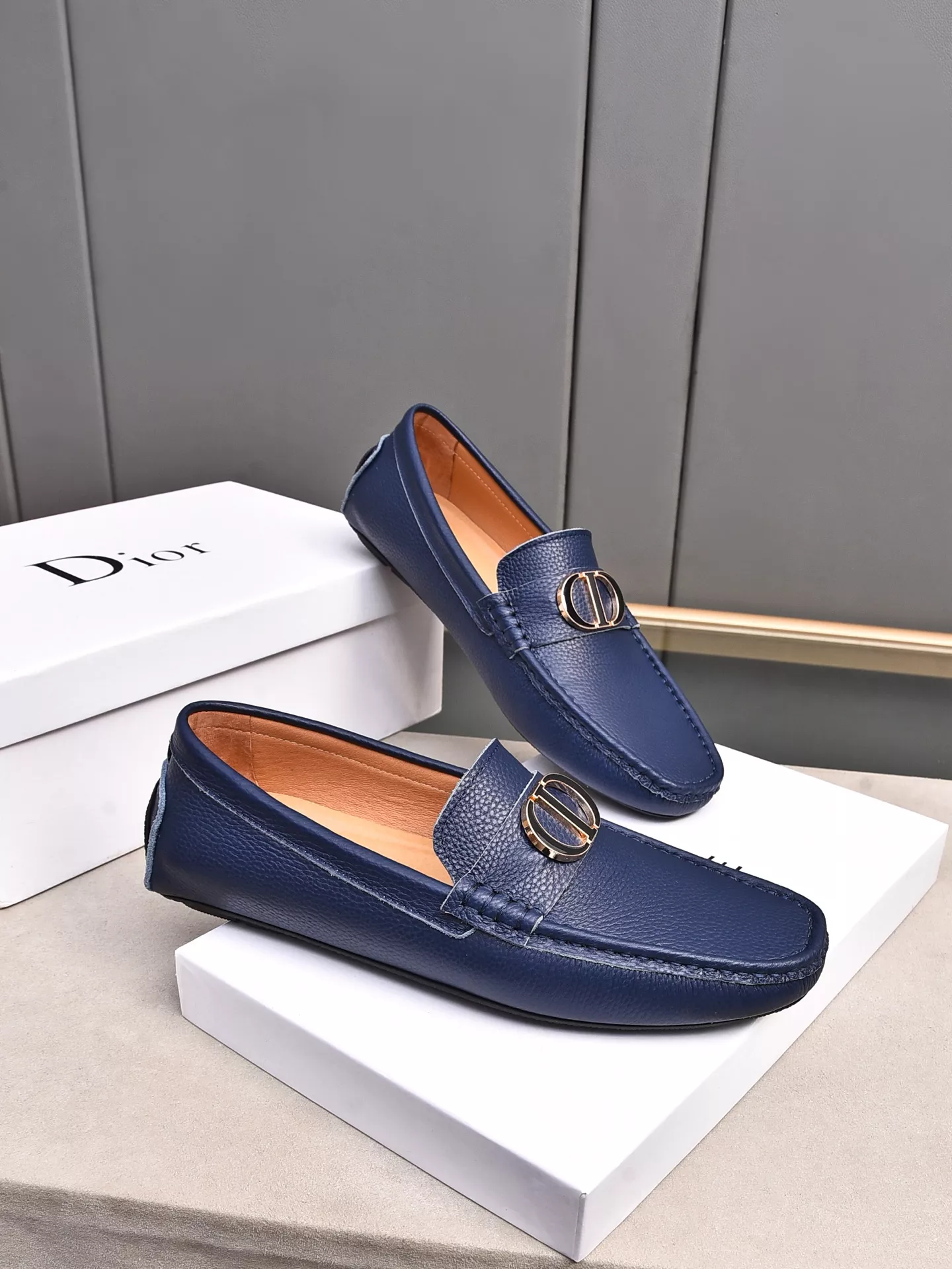 Popular 8483 Christian Dior Leather Shoes For Men