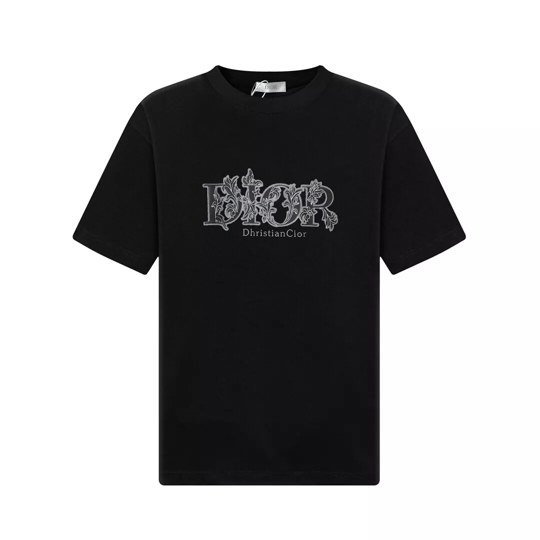 Popular 8552 Christian Dior T-Shirts Short Sleeved For Unisex