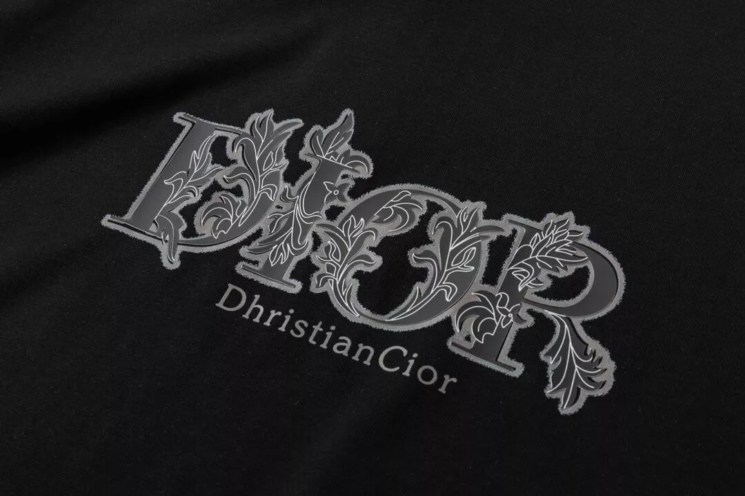 Popular 8552 Christian Dior T-Shirts Short Sleeved For Unisex