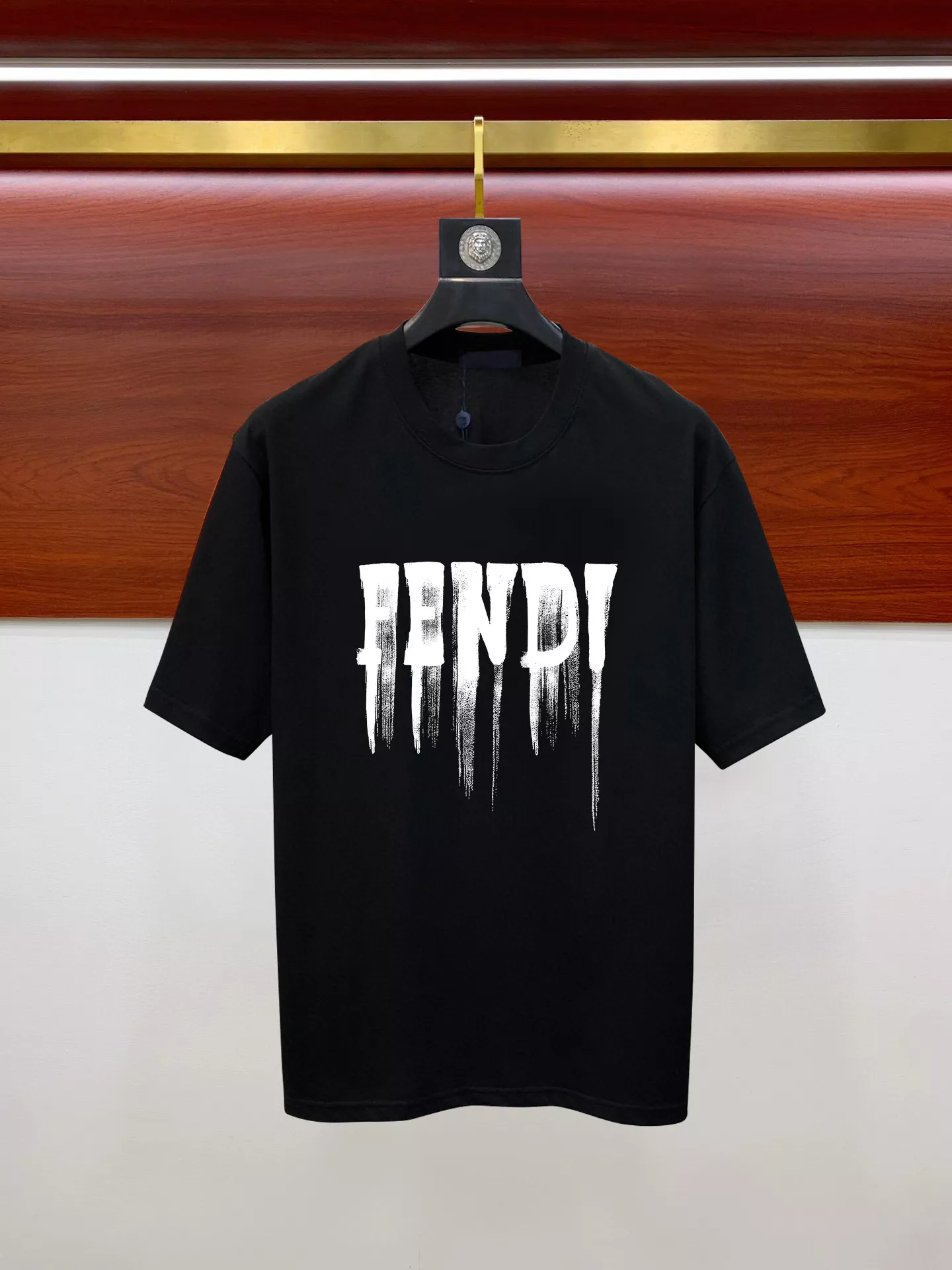 Popular 8766 Fendi T-Shirts Short Sleeved For Unisex