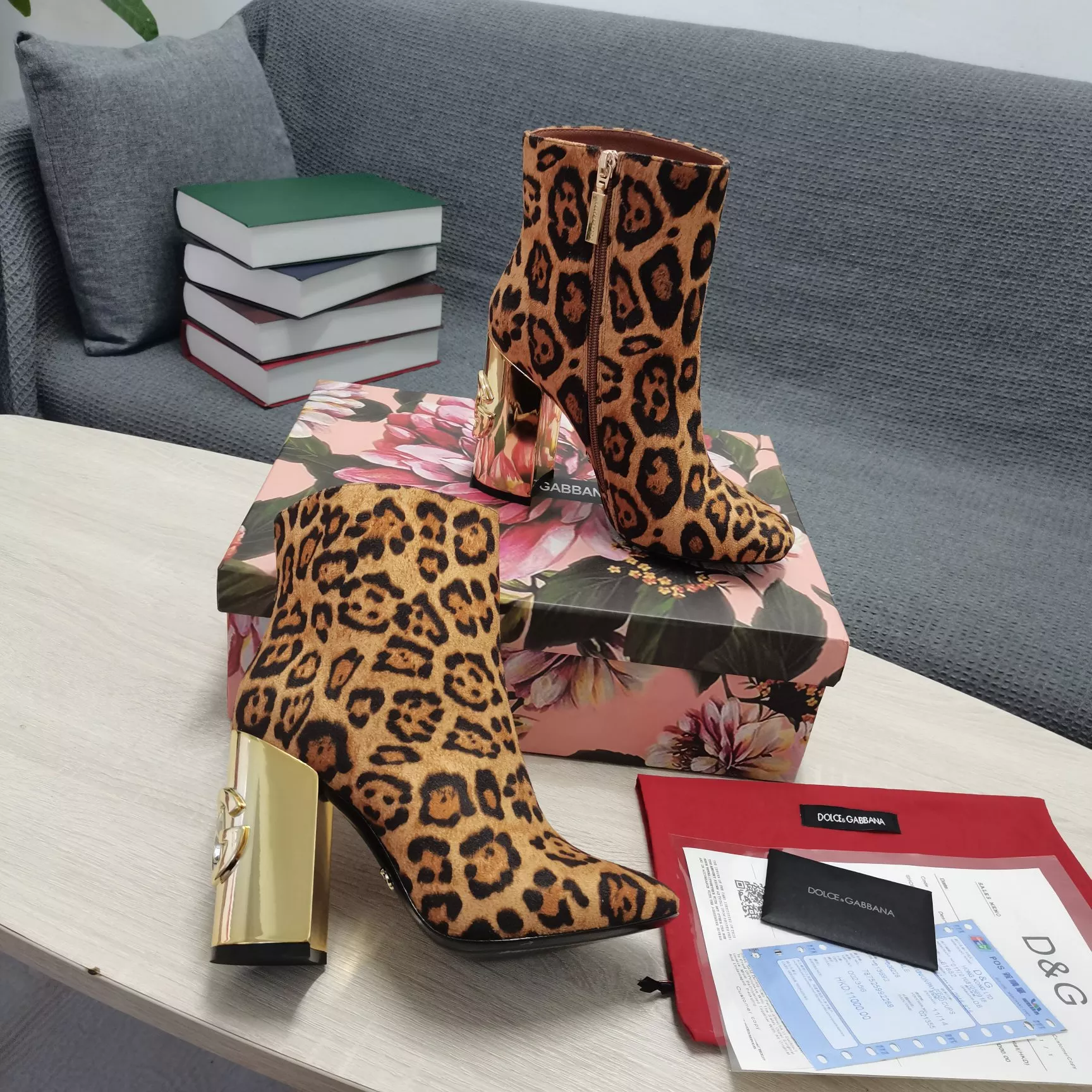 Popular 8903 Dolce & Gabbana D&G Boots For Women
