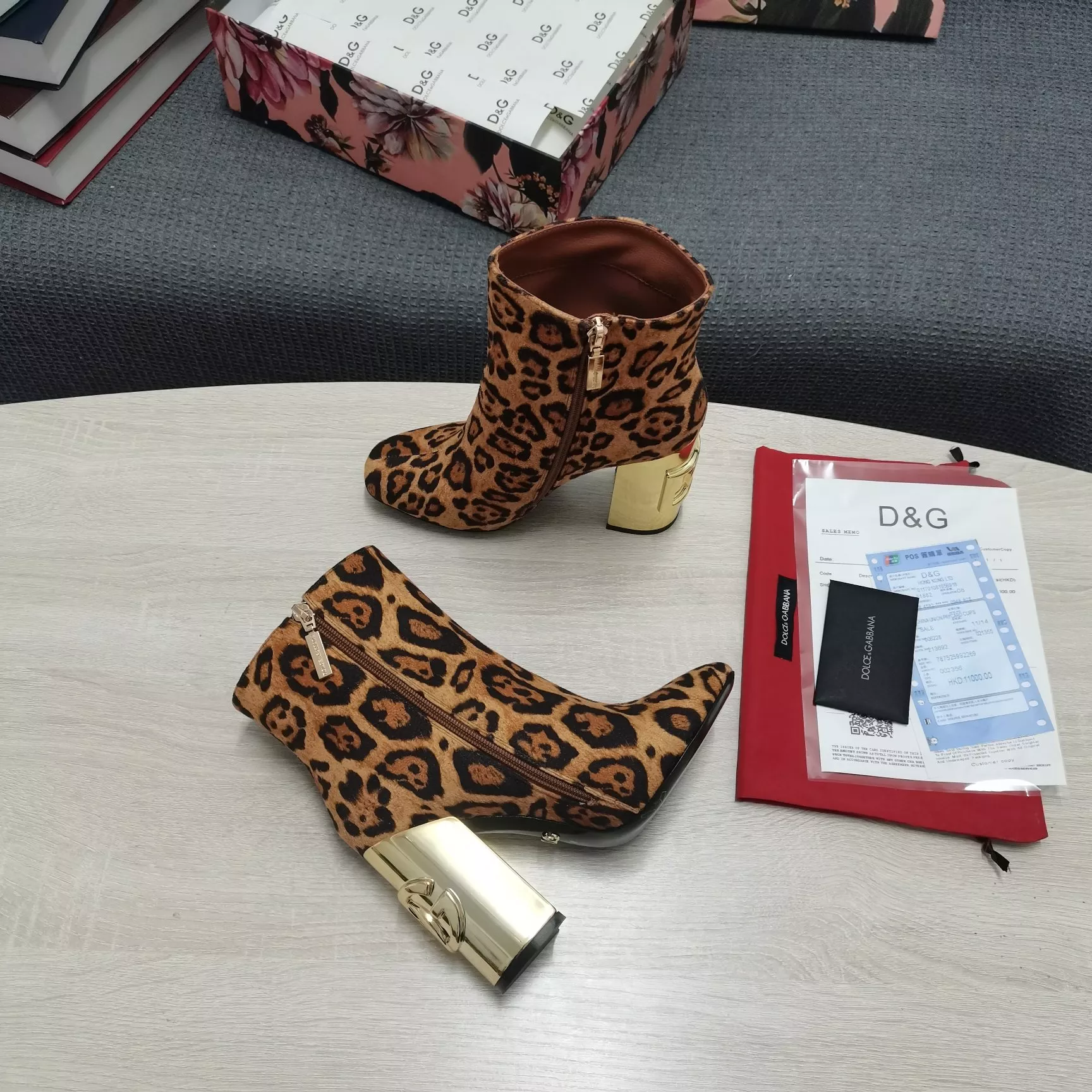 Popular 8903 Dolce & Gabbana D&G Boots For Women