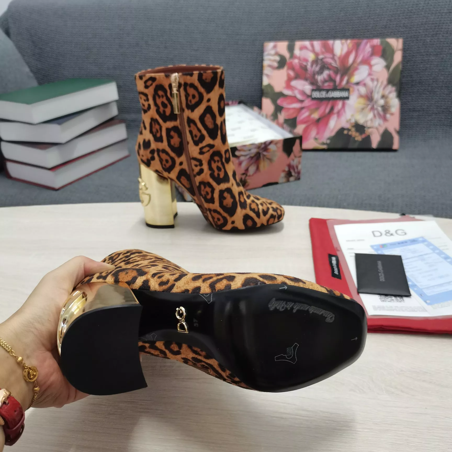 Popular 8903 Dolce & Gabbana D&G Boots For Women