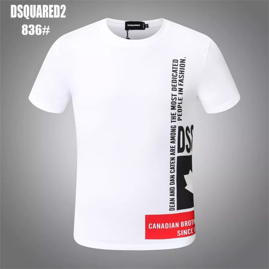 Popular 8999 Dsquared T-Shirts Short Sleeved For Men