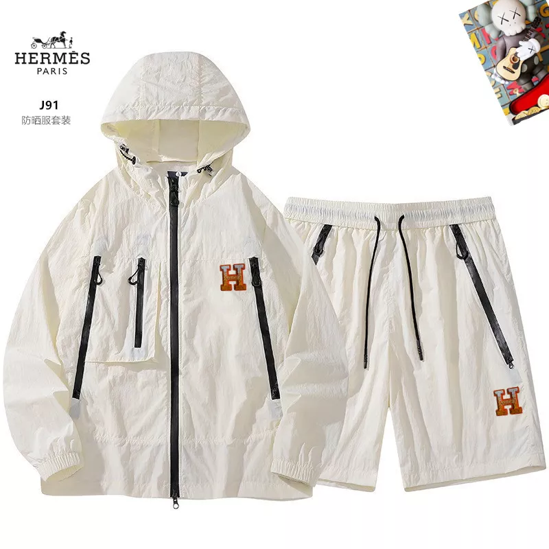 Popular 8999 Hermes Tracksuits Long Sleeved For Men