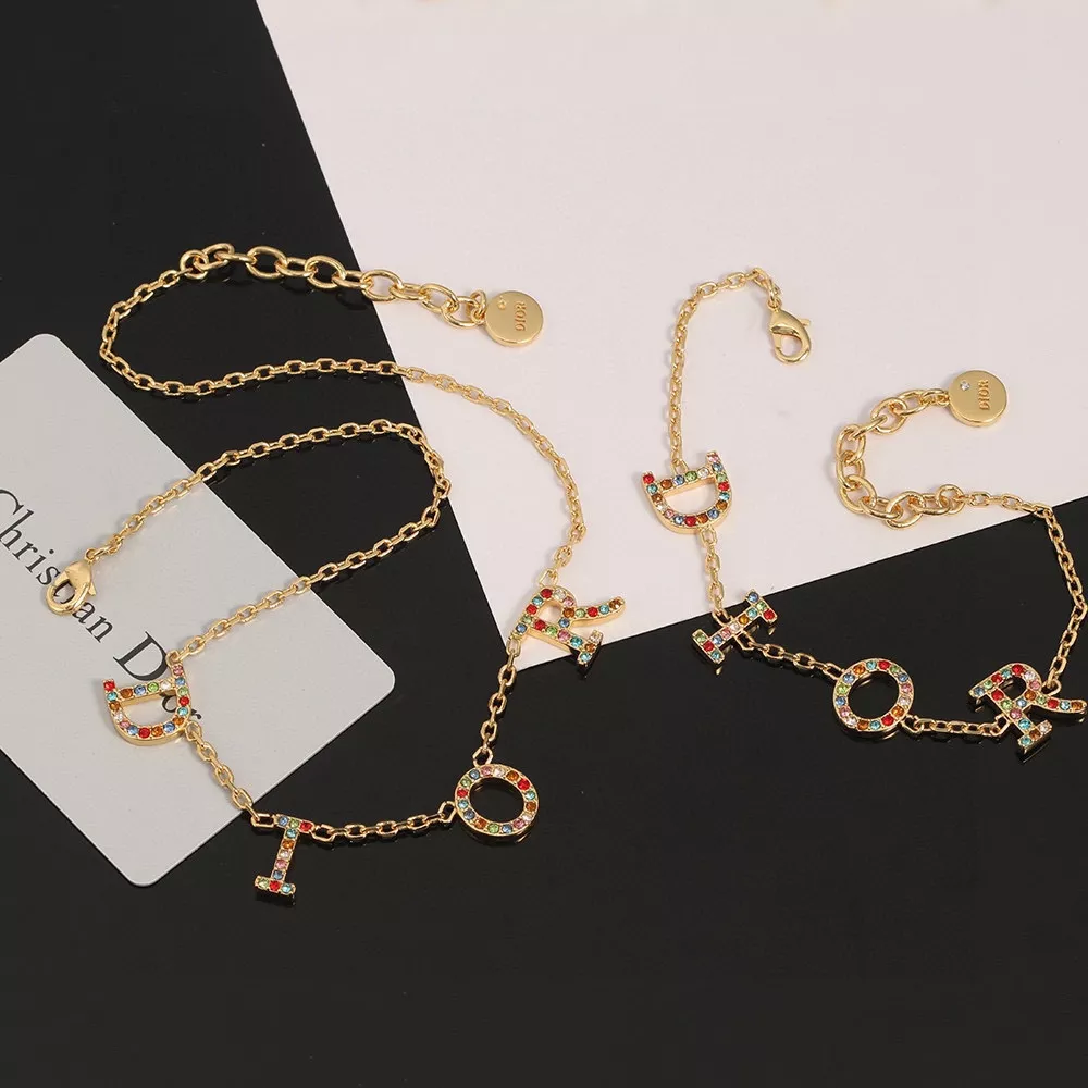 Popular 9669 Christian Dior Jewelry Set For Women