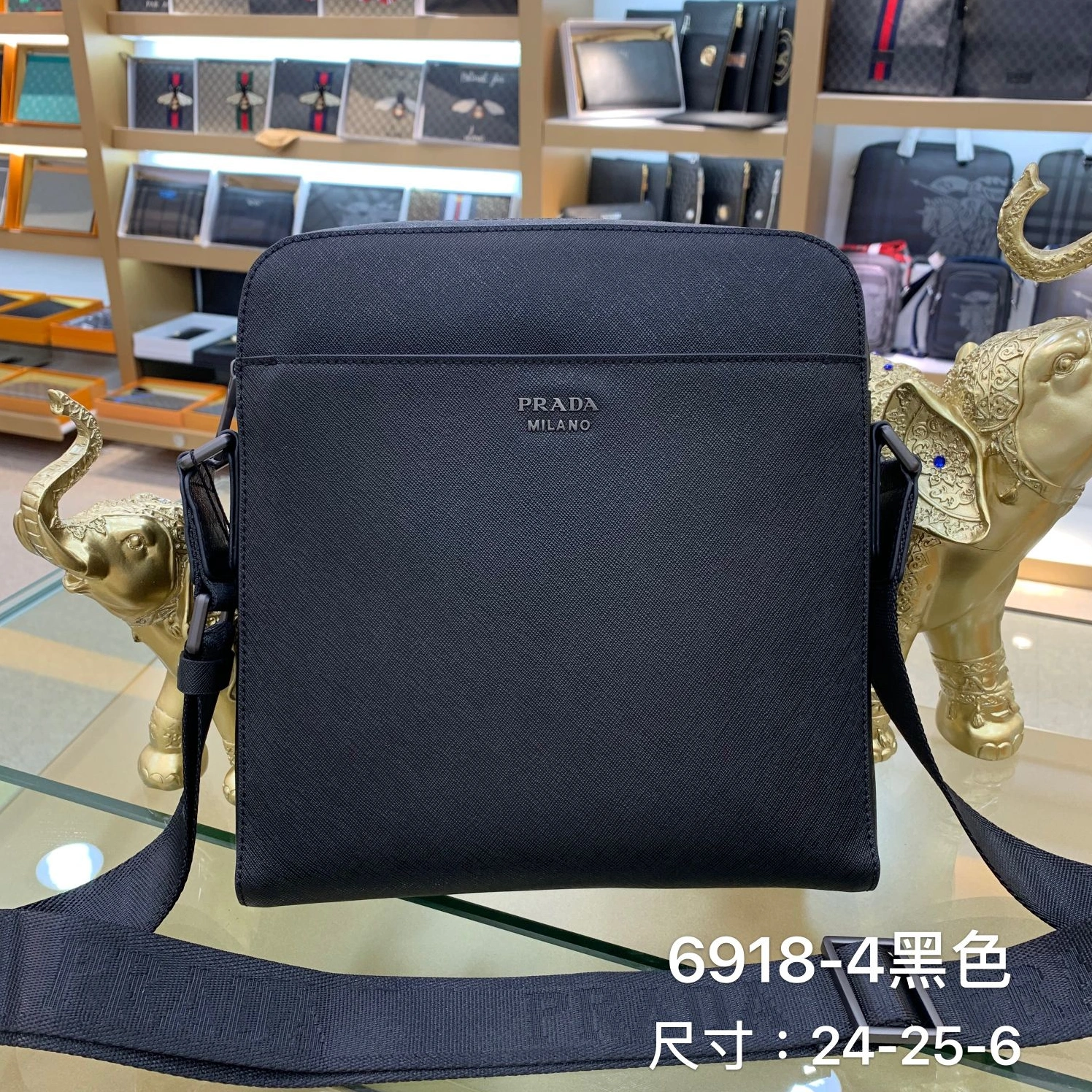 Practical 1015 Prada AAA Man Messenger Bags