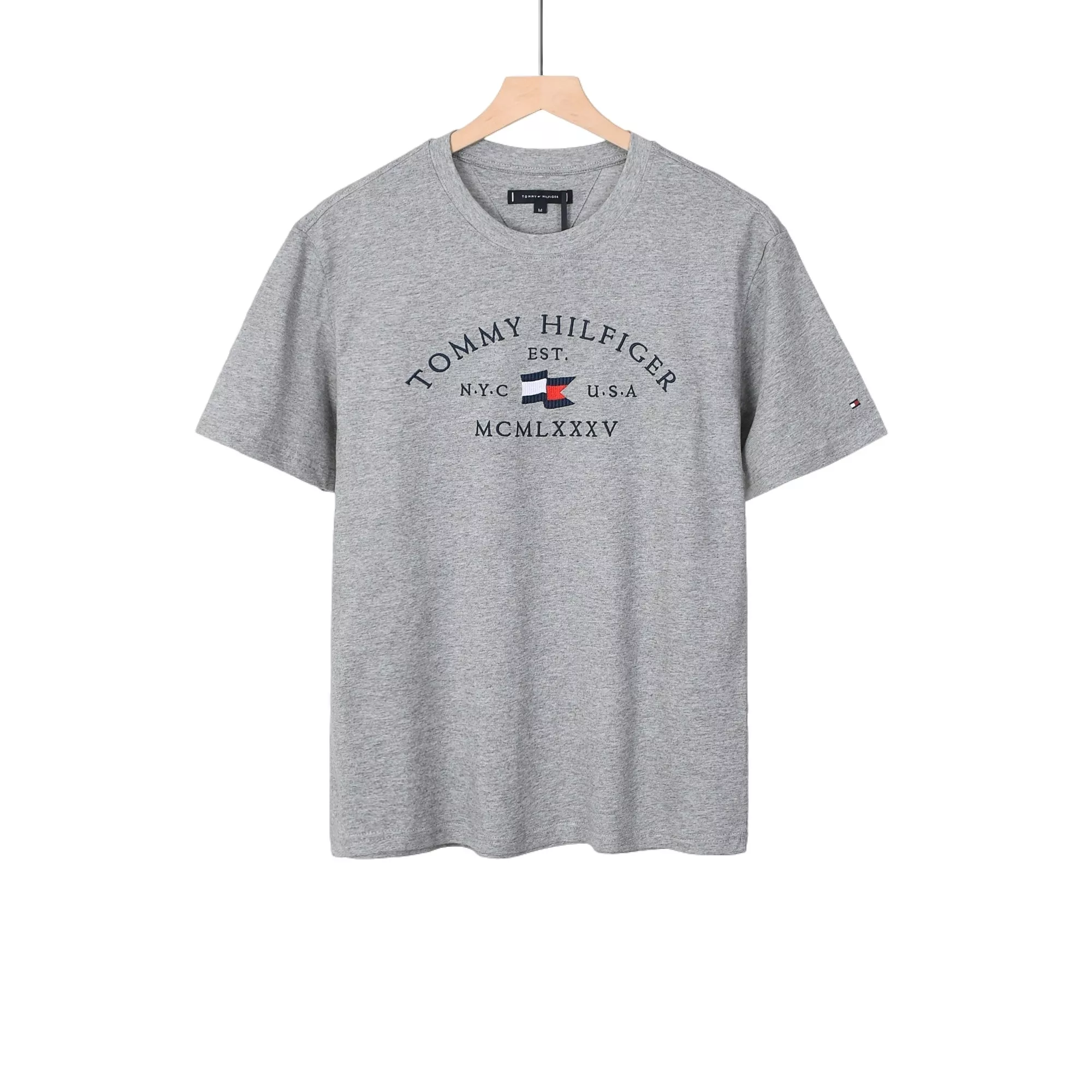 Practical 1027 Tommy Hilfiger TH T-Shirts Short Sleeved For Men