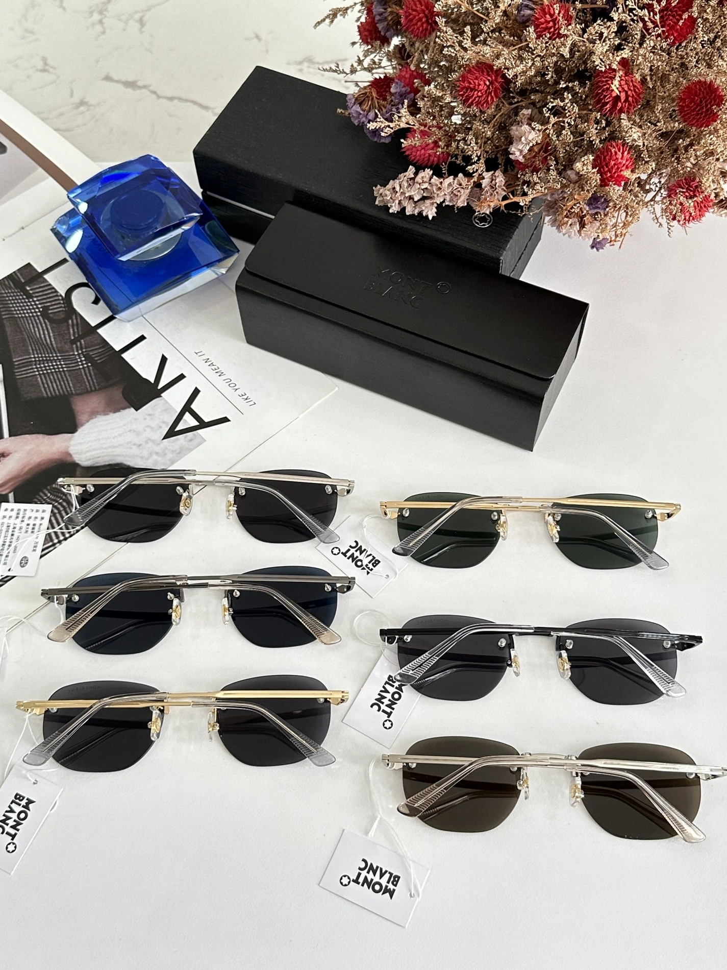 Practical 1244 Montblanc AAA Quality Sunglasses