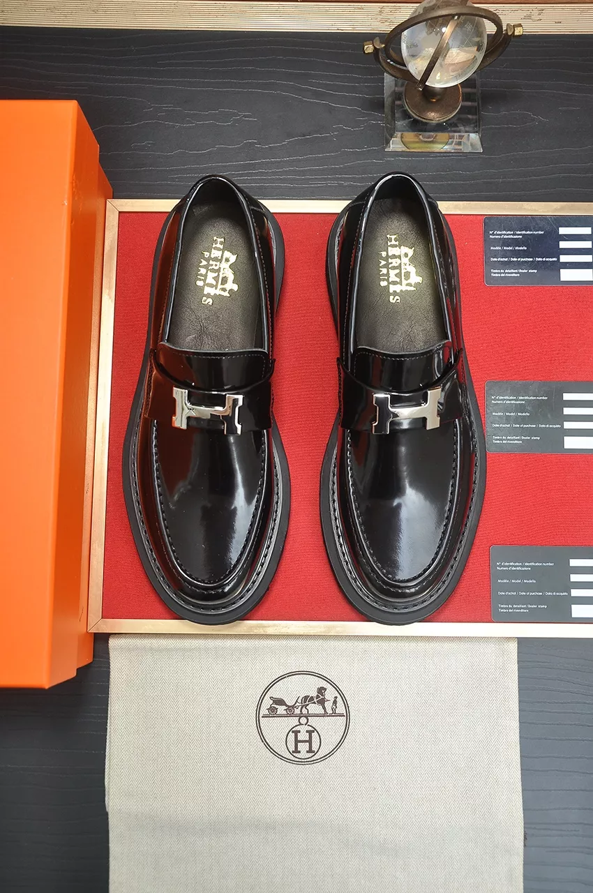 Practical 1530 Hermes Leather Shoes For Men