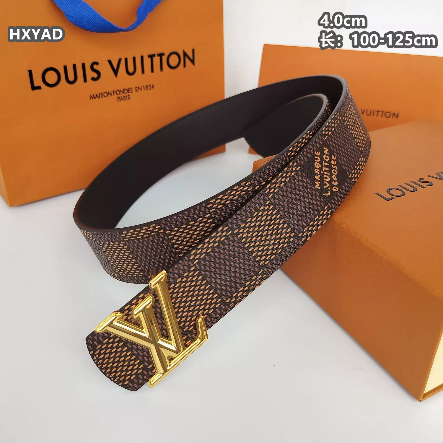 Practical 1886 Louis Vuitton AAA Quality Belts For Men