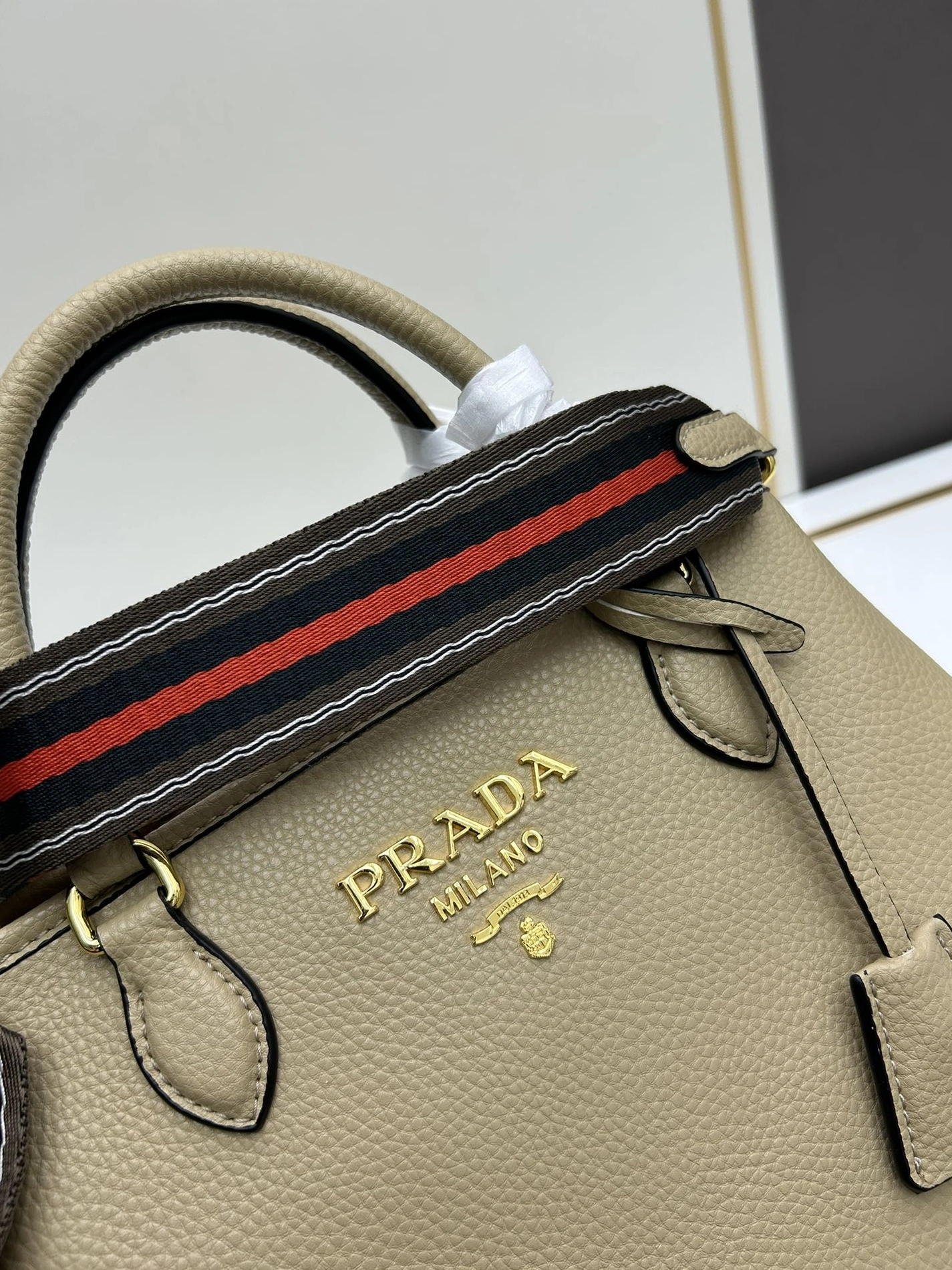 Practical 1889 Prada AAA Quality Handbags For Women