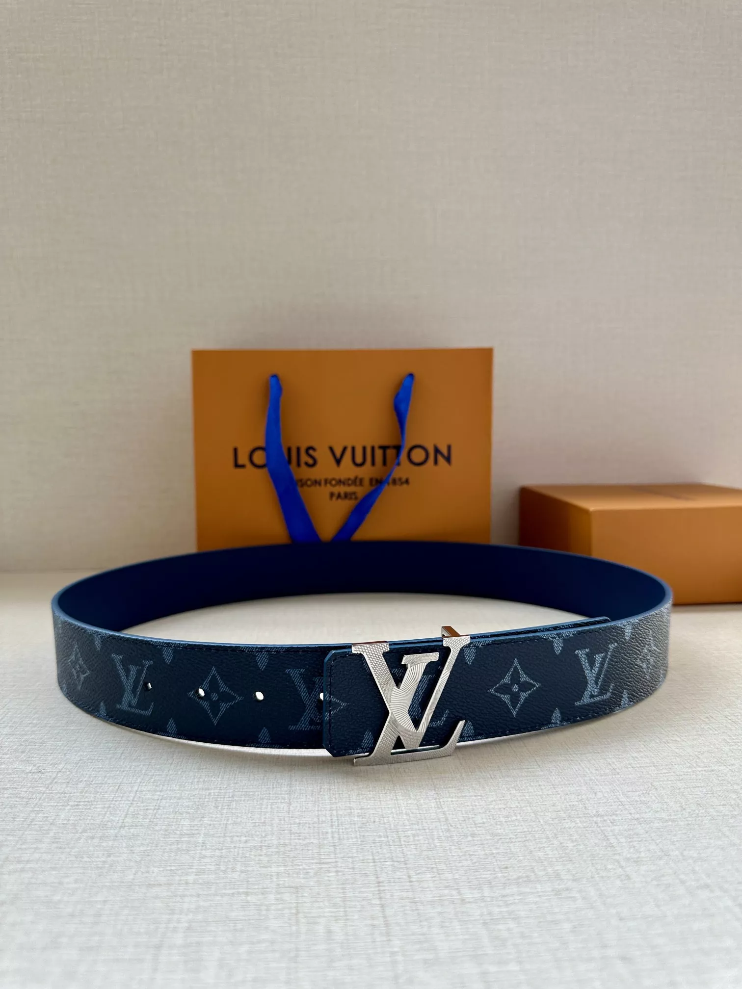 Practical 1890 Louis Vuitton AAA Quality Belts In 4.0cm For Men
