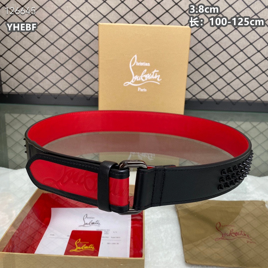 Practical 1974 Christian Louboutin CL AAA Quality Belts For Men