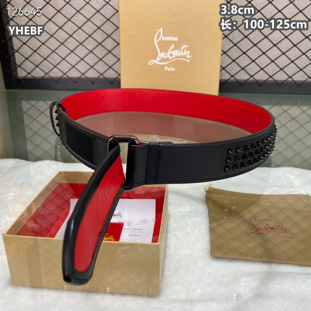 Practical 1974 Christian Louboutin CL AAA Quality Belts For Men